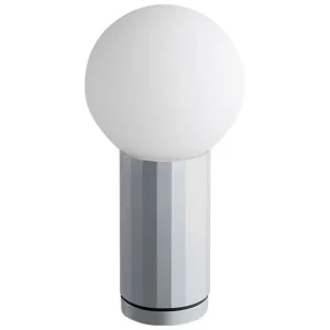 HAY Tischlampen-Turn On Tischleuchte, Aluminium