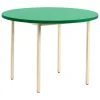 HAY Tische-Two-Colour Tisch, 105 cm, Elfenbein - Minzgrün