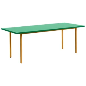 Carl Hansen & Su00f8n Tische-HAY Two-Colour Tisch, 200 × 90 cm, Ocker - Minzgrün