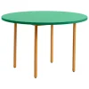 Moooi Tische-HAY Two-Colour Tisch, 120 cm, Ocker - Minzgrün