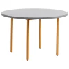 HAY Tische-Two-Colour Tisch, 120 cm, Ocker - Hellgrau