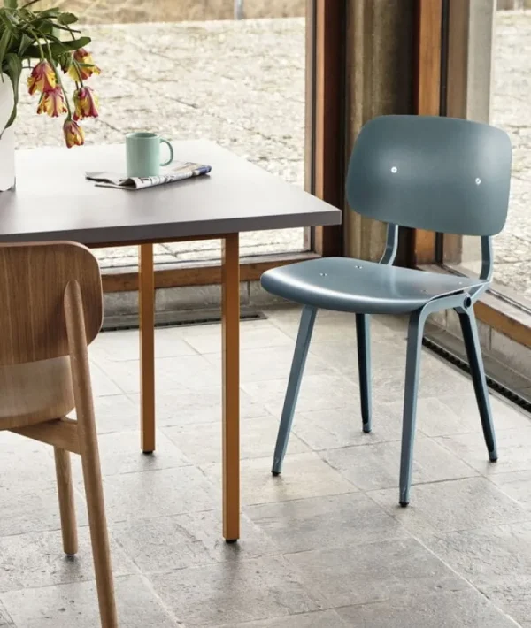 TIPTOE Tische-HAY Two-Colour Tisch, 240 × 90 cm, Ocker - Hellgrau
