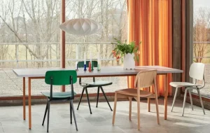 TIPTOE Tische-HAY Two-Colour Tisch, 240 × 90 cm, Ocker - Hellgrau