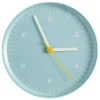 HAY Uhren-Wall Clock Wanduhr, Blau