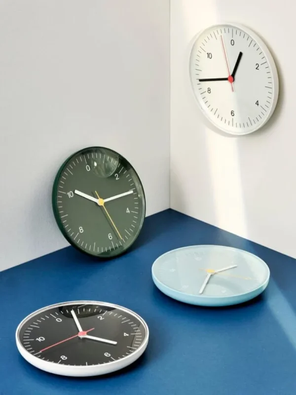 HAY Uhren-Wall Clock Wanduhr, Schwarz