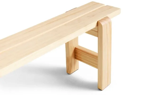 HAY Terrassenmöbel^Weekday Bank, 140 x 23 cm, lackiertes Kiefernholz
