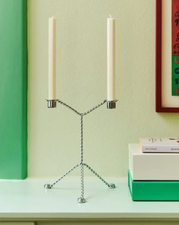 Hetkinen Kerzen Und Kerzenhalter-HAY Wire Kerzenständer, spiegelnd