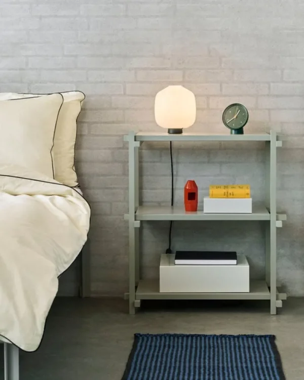 ferm LIVING Regale-HAY Woody Column 2.0 Regal, niedrig, rauchgrau - rauchgrau, Stahl