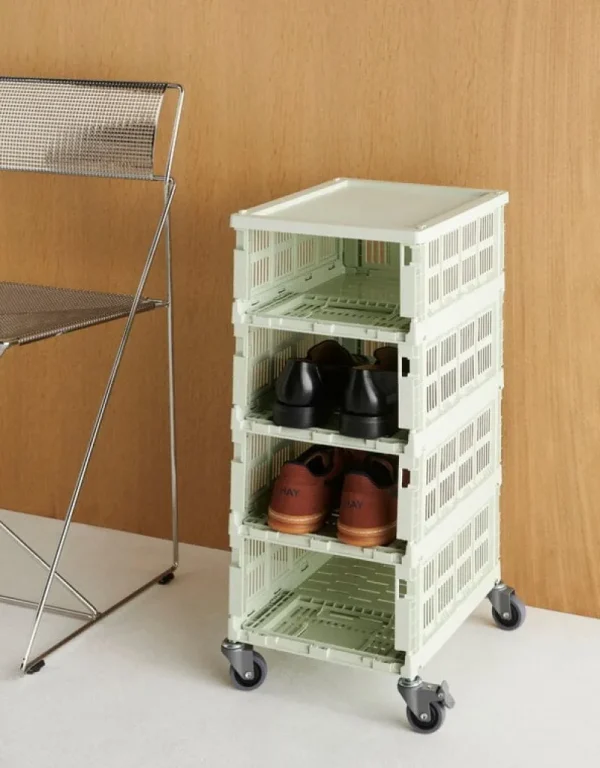 Muuto Sitzgelegenheiten-HAY X-Line Stuhl, Innenbereich, verchromt - verchromt