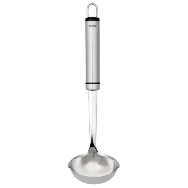 Heirol Servierutensilien^Steely Soßenkelle, 25 cm