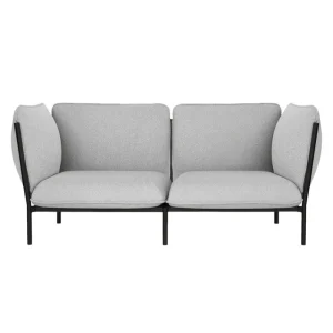 &Tradition Sofas Und Liegen-Hem 2 Sitzer Sofa Kumo mit Armlehnen, Porzellan