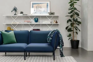 ferm LIVING Sofas Und Liegen-Hem 2 Sitzer Sofa Kumo mit Armlehnen, Mare
