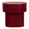 Woodnotes Tische-Hem Beistelltisch Stump, 50 cm, weinrot
