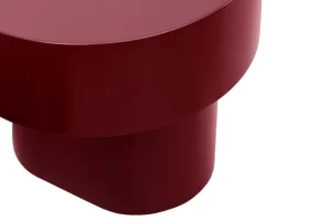 Woodnotes Tische-Hem Beistelltisch Stump, 50 cm, weinrot