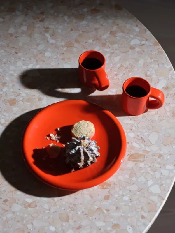 Hem Geschirr^Bronto Espressotasse, 4 Stück, Orange