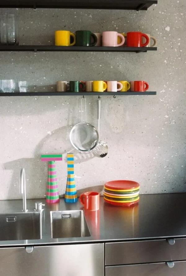 Hem Geschirr^Bronto Espressotasse, 4 Stück, Orange