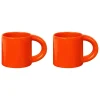Hem Geschirr^Bronto Tasse, 2 Stück, Orange
