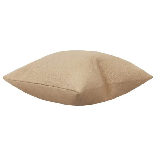 Hem Kissen^Crepe Kissen, 50 x 50 cm, Sandbeige