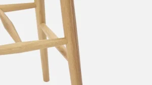 Audo Copenhagen Sitzgelegenheiten-Hem Drifted Barhocker, 75 cm, dunkler Kork – Eiche