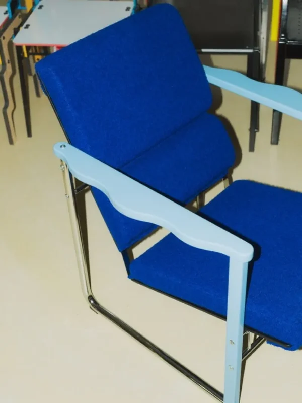 Eero Aarnio Originals Sitzgelegenheiten-Hem Experiment Sessel 502, blau - ultramarin
