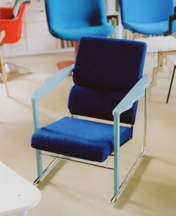 Eero Aarnio Originals Sitzgelegenheiten-Hem Experiment Sessel 502, blau - ultramarin