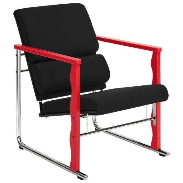 Artek Sitzgelegenheiten-Hem Experiment Sessel 503, rot - schwarz