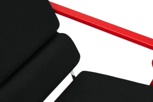 Artek Sitzgelegenheiten-Hem Experiment Sessel 503, rot - schwarz