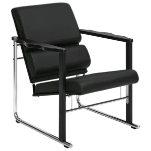 Artek Sitzgelegenheiten-Hem Experiment Sessel 502, schwarz - schwarzes Leder