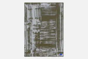 Hem Decken Und Überwürfe^Glitch Überwurf, 180 x 130 cm, Puderblau - Olivgrün