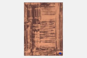 Hem Decken Und Überwürfe^Glitch Überwurf, 180 x 130 cm, Korallenrosa - Rostrot
