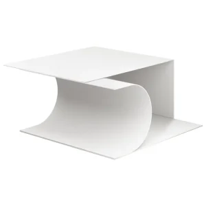 Woud Tische-Hem Glyph Alpha Beistelltisch, Grauweiß