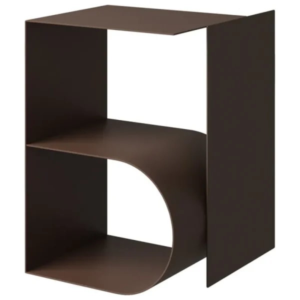 Hem Tische-Glyph Beta Beistelltisch, Schokoladenbraun
