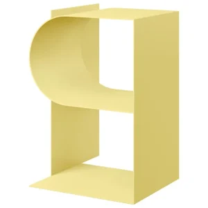 GUBI Tische-Hem Glyph Beta Beistelltisch, Wachsgelb