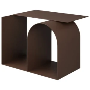 Hem Tische-Glyph Beta Beistelltisch, Schokoladenbraun