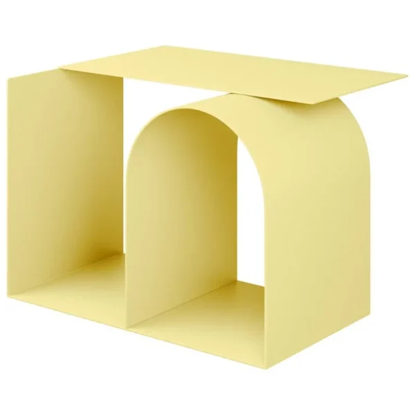 GUBI Tische-Hem Glyph Beta Beistelltisch, Wachsgelb