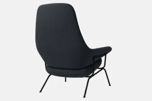 HAY Sitzgelegenheiten-Hem Hai Loungesessel, Charcoal