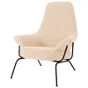 Audo Copenhagen Sitzgelegenheiten-Hem Hai Loungesessel, Eierschale, Bouclé