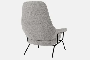 Muuto Sitzgelegenheiten-Hem Hai Loungesessel, Pebble Boucle