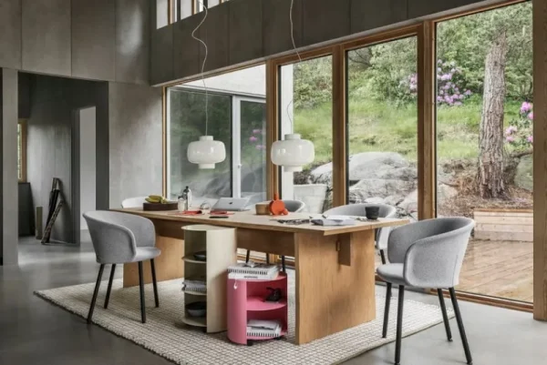 Kartell Aufbewahrungsmöbel-Hem Hide Container, Elfenbein