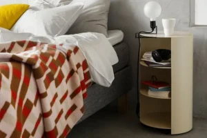 Kartell Aufbewahrungsmöbel-Hem Hide Container, Elfenbein
