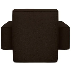 Sibast Sitzgelegenheiten-Hem Hunk Loungesessel mit Armlehnen, Tiree Chocolate