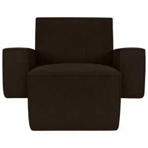 Sibast Sitzgelegenheiten-Hem Hunk Loungesessel mit Armlehnen, Tiree Chocolate