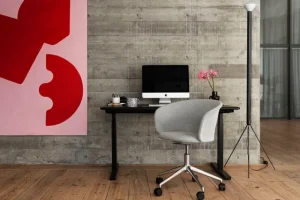 Hem Bürostühle | Sitzgelegenheiten^Kendo Drehstuhl mit Rollen, Porzellan – poliertes Aluminium
