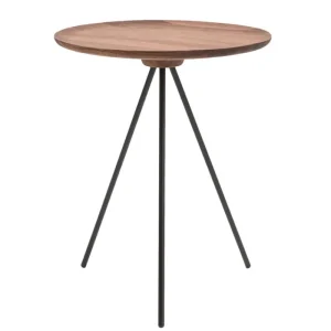 Frama Tische-Hem Key Beistelltisch, Nussbaum – Schwarz