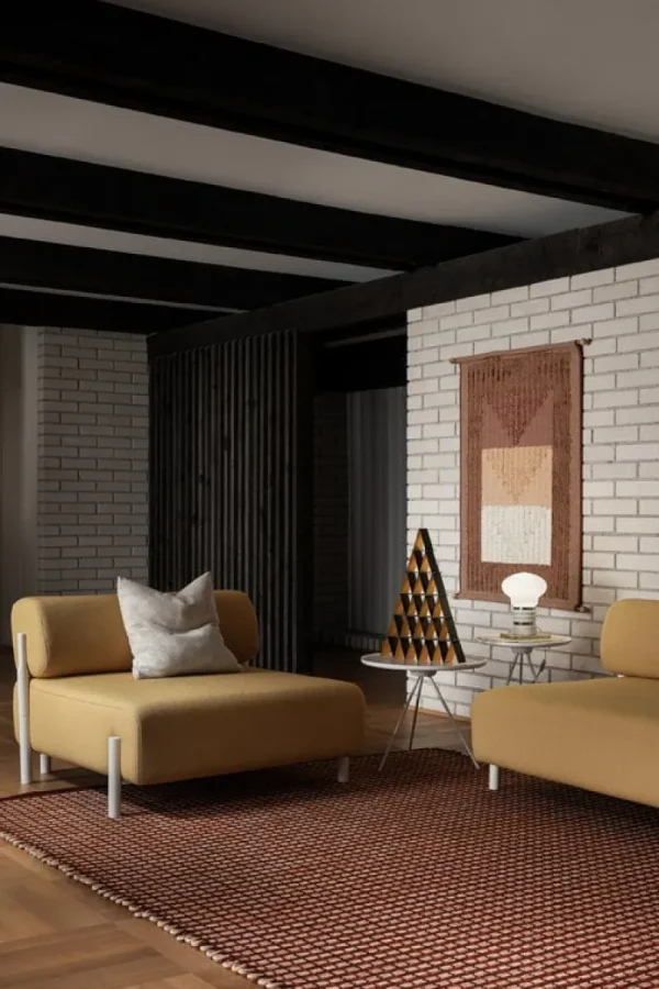 Vitra Tische-Hem Key Couchtisch, Weiß
