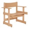 Artek Sitzgelegenheiten-Hem Loungesessel Bullnose, Naturbuche