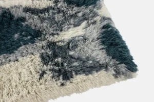 Hem Teppiche Und Läufer^Monster Teppich, 250 x 350 cm, dunkles Blaugrün - Cremeweiß