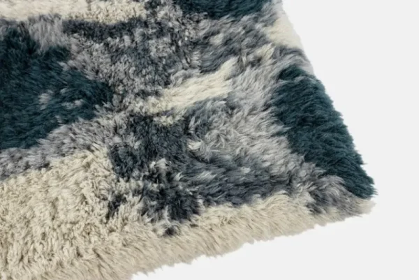 Hem Teppiche Und Läufer^Monster Teppich, 250 x 350 cm, dunkles Blaugrün - Cremeweiß