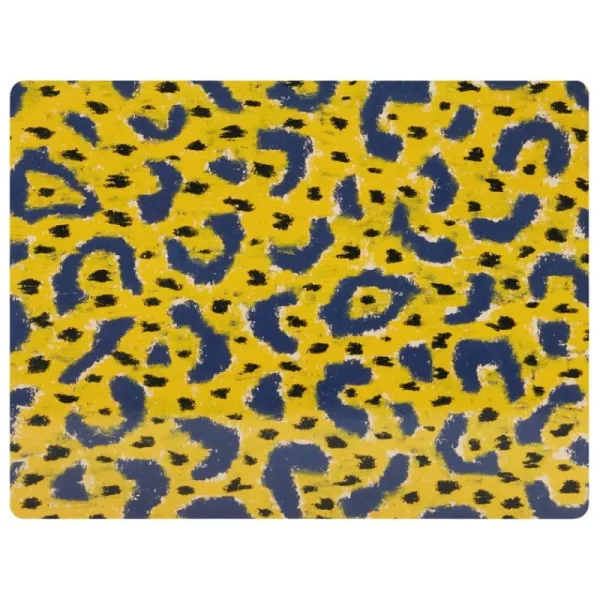 Hem Tischwäsche | Tischwäsche^Monster Tischset, 2er-Set, ocker - grau - schwarz
