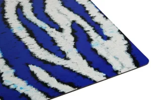 Hem Tischwäsche | Tischwäsche^Monster Tischset, 2er-Set, ultramarinblau - weiß